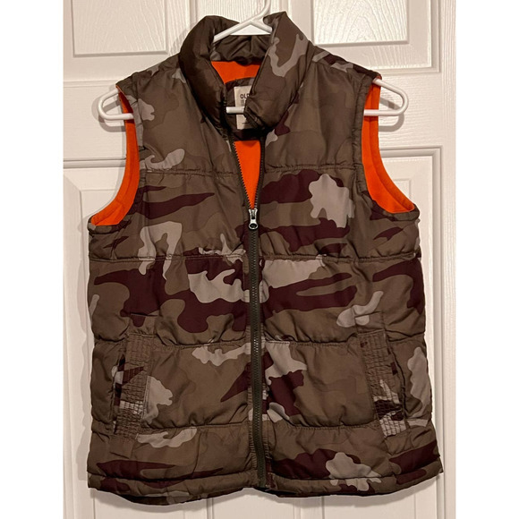 Old Navy Other - Old Navy Camo Puffer Vest Well Insulated Size M - 8